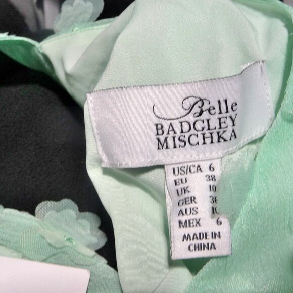 Badgley Mischka Nora 3D Dress Size 6 - Picture 9 of 11